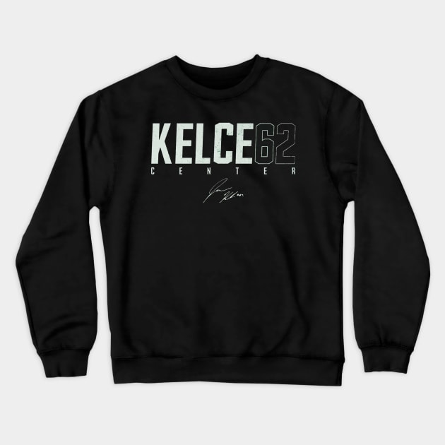 Jason Kelce Philadelphia Elite Crewneck Sweatshirt by TodosRigatSot